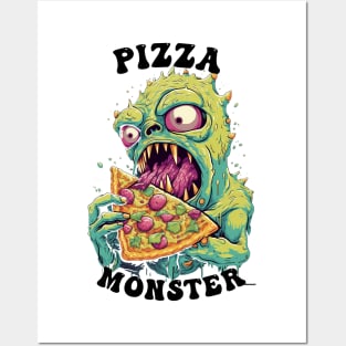 The Pizza Monster Posters and Art